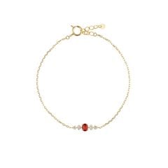 ライン 非加熱ピジョンブラッドルビー ブレスレット /c0647rp|ルビー|宝石│素材から探す