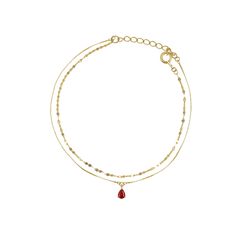 2連 非加熱ピジョンブラッドルビー ブレスレット /c0648rp|ルビー|宝石│素材から探す