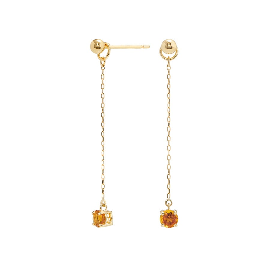 タンザナイト チャームピアス /c0162tz ジュエリー専門店 malvaceae