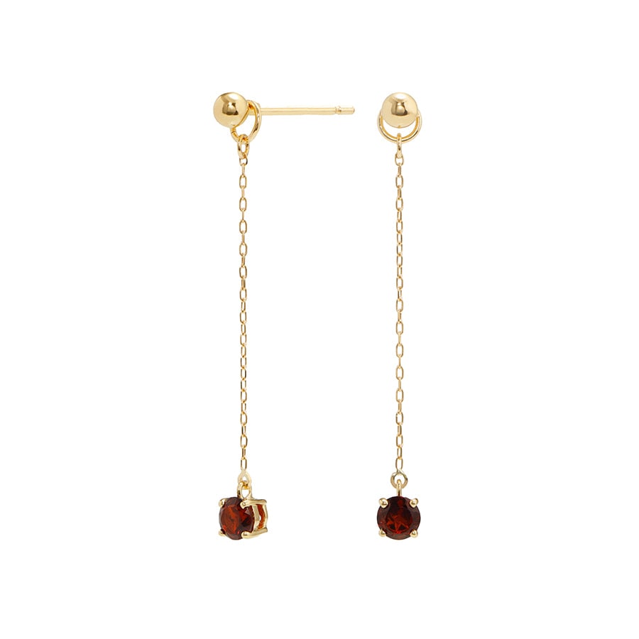 ブルートパーズ チャームピアス /c0162bt ジュエリー専門店 malvaceae