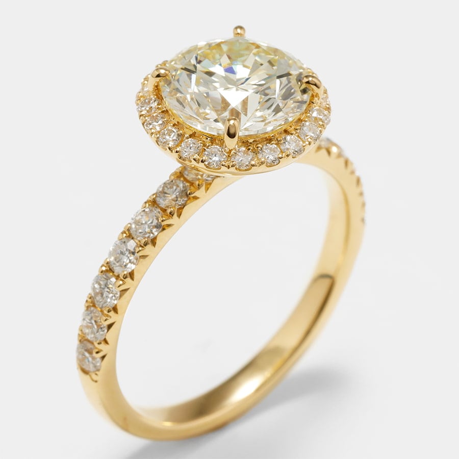 K18 ルガ GIA ダイヤモンド リング 2ct /s0701dayg ジュエリー専門店