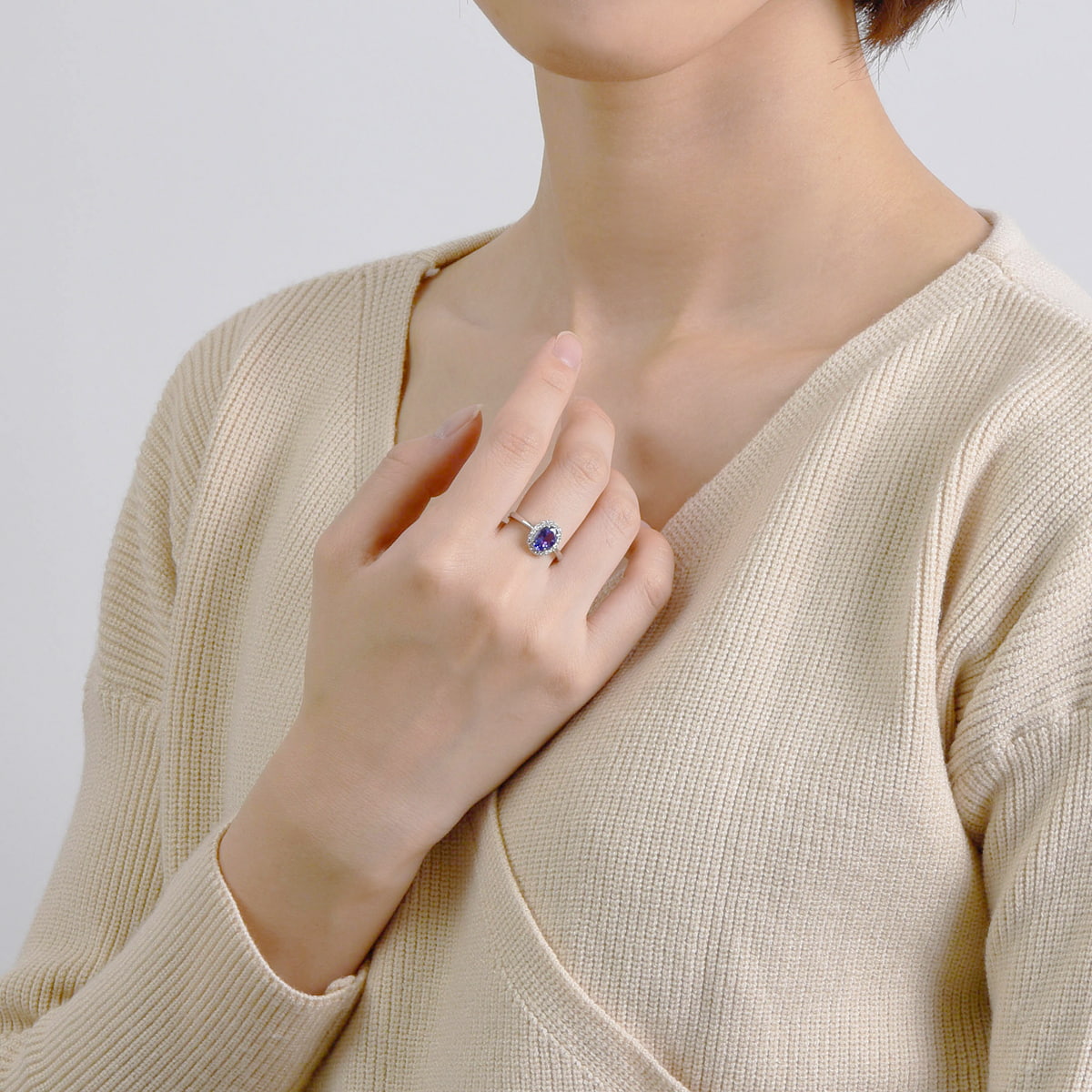 タンザナイト リング / c0402tz ジュエリー専門店 malvaceae