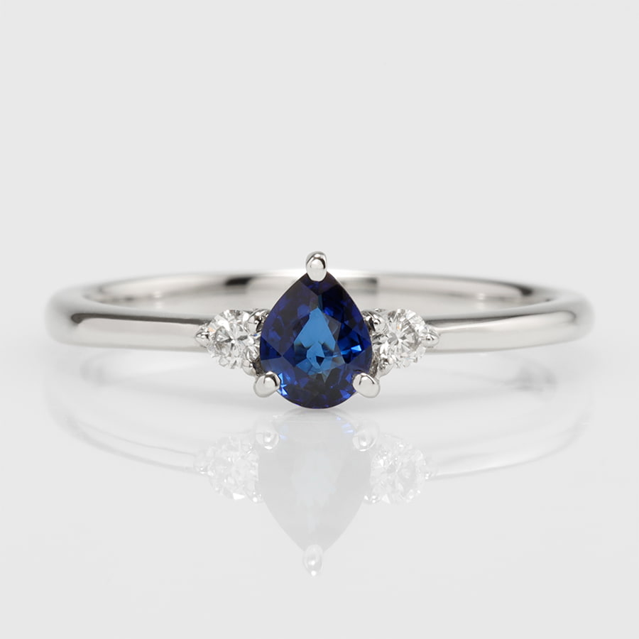ブルーサファイア　リング 楽天市場】ブルーサファイア 2.018ct ダイヤモンド 0.95ct