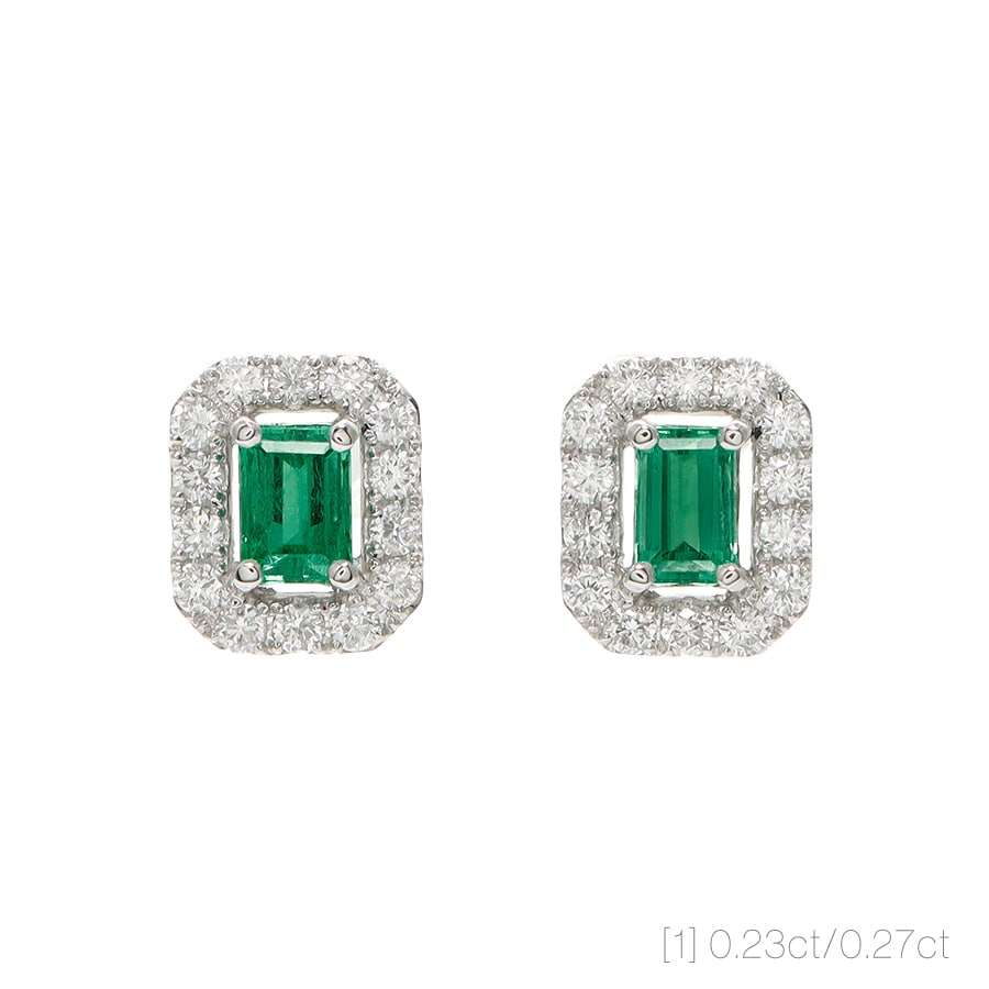 エメラルド ピアス /s0458em ジュエリー専門店 malvaceae