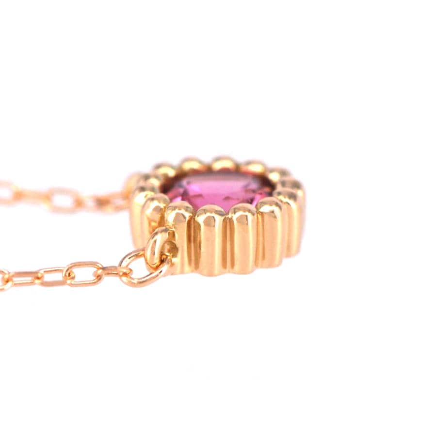 ミルグレイン ピンクトルマリン ネックレス /b0029trpi