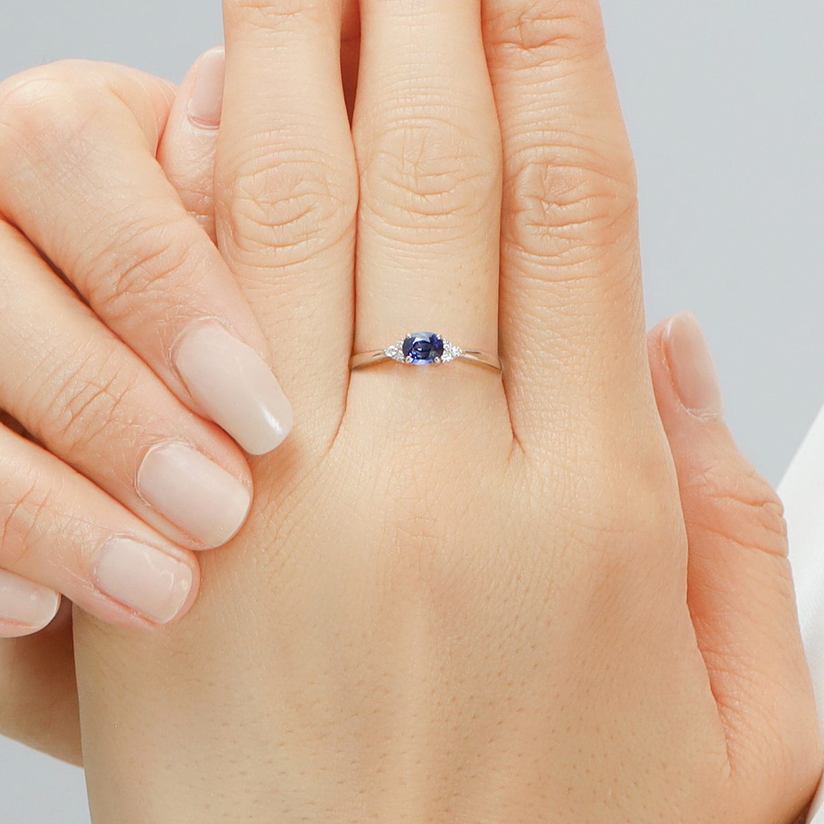 1月29日 20:00発売｜トリア コーンフラワーブルーサファイア リング