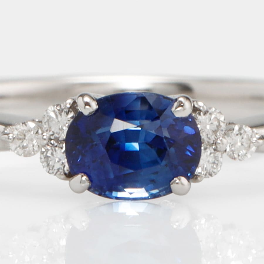 1月29日 20:00発売｜トリア コーンフラワーブルーサファイア リング