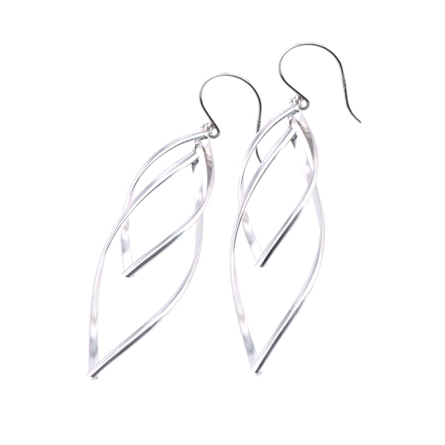 レイヤード リーフモチーフ フックピアス /a0010 ジュエリー専門