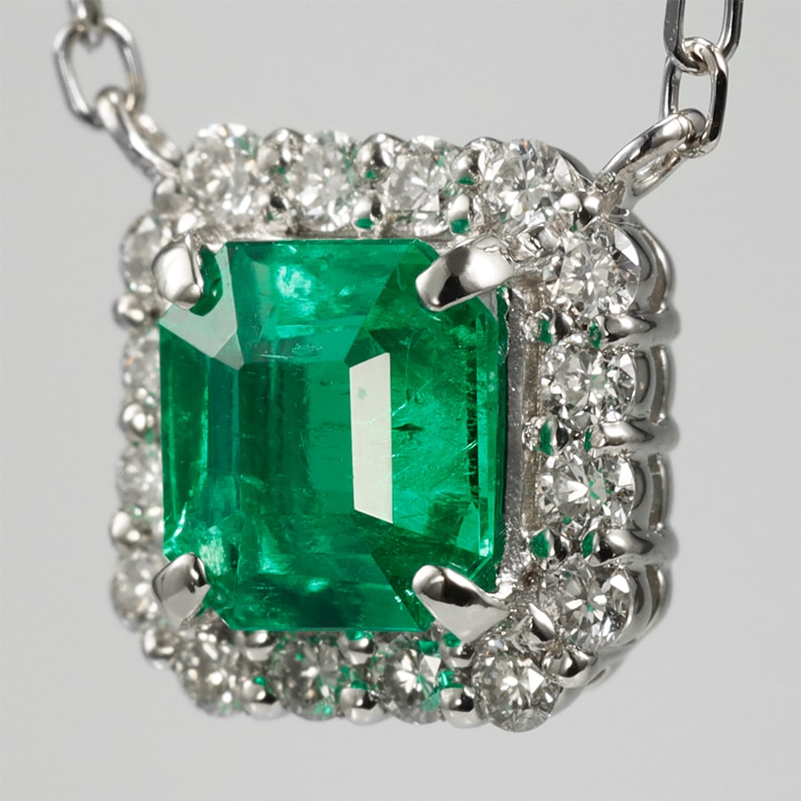 エメラルド ネックレス/s0468em ジュエリー専門店 malvaceae