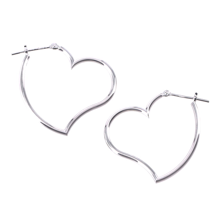 【わさびっこ】プラウPLOW ハート型ピアスMサイズ両耳用ピアス♥︎ Heart Pierce