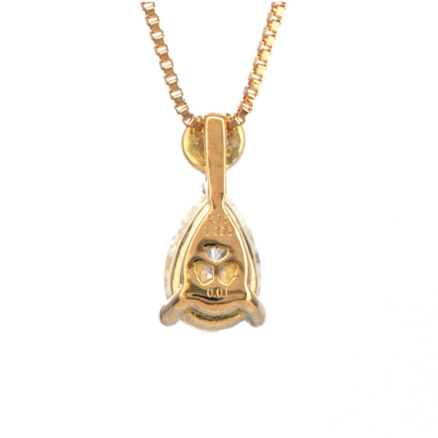 最高級品質ペアシェイプカボションプレシャスオパール＋ダイヤK18ネックレス 楽天市場】「ペアシェイプ」一粒 ネックレス 天然 ダイヤモンド 0.242