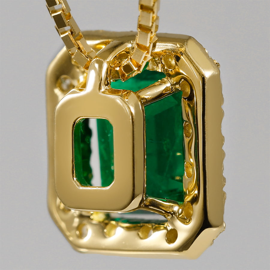 エメラルド ネックレス K18 /s0581emyg ジュエリー専門店 malvaceae