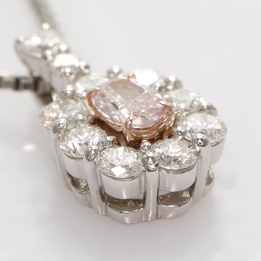 ピンクダイヤモンド ネックレス /s0446dp ジュエリー専門店 malvaceae