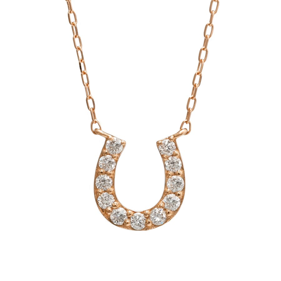 ダイヤモンド ネックレス ホースシュー Medium / b0370da ジュエリー