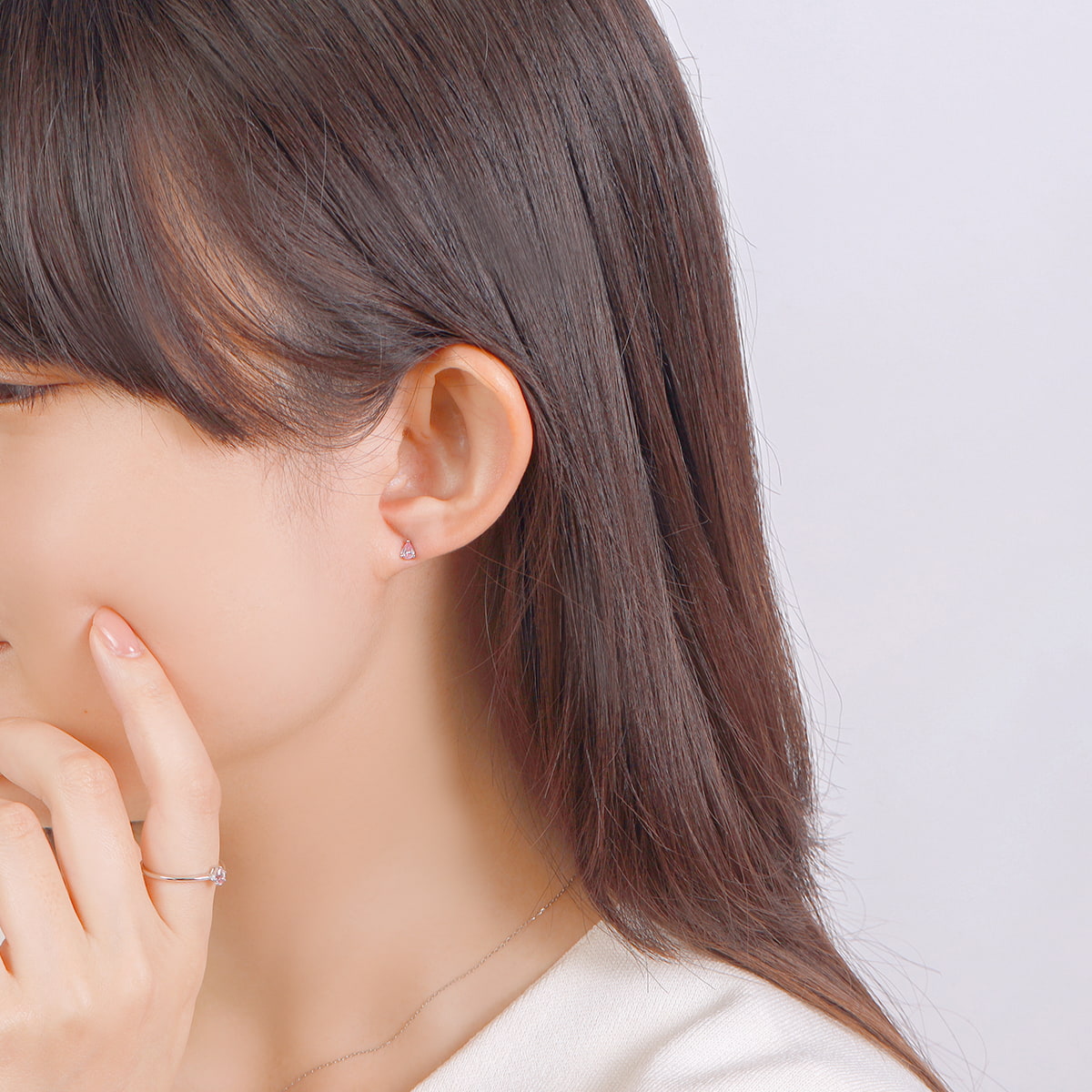 パパラチアサファイア ピアス /c0025sp ジュエリー専門店