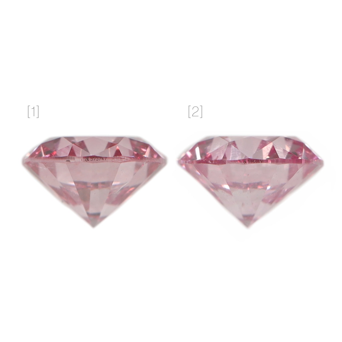 アーガイル産 ピンクダイヤモンド ルース 0.10ct 2PR【Fancy