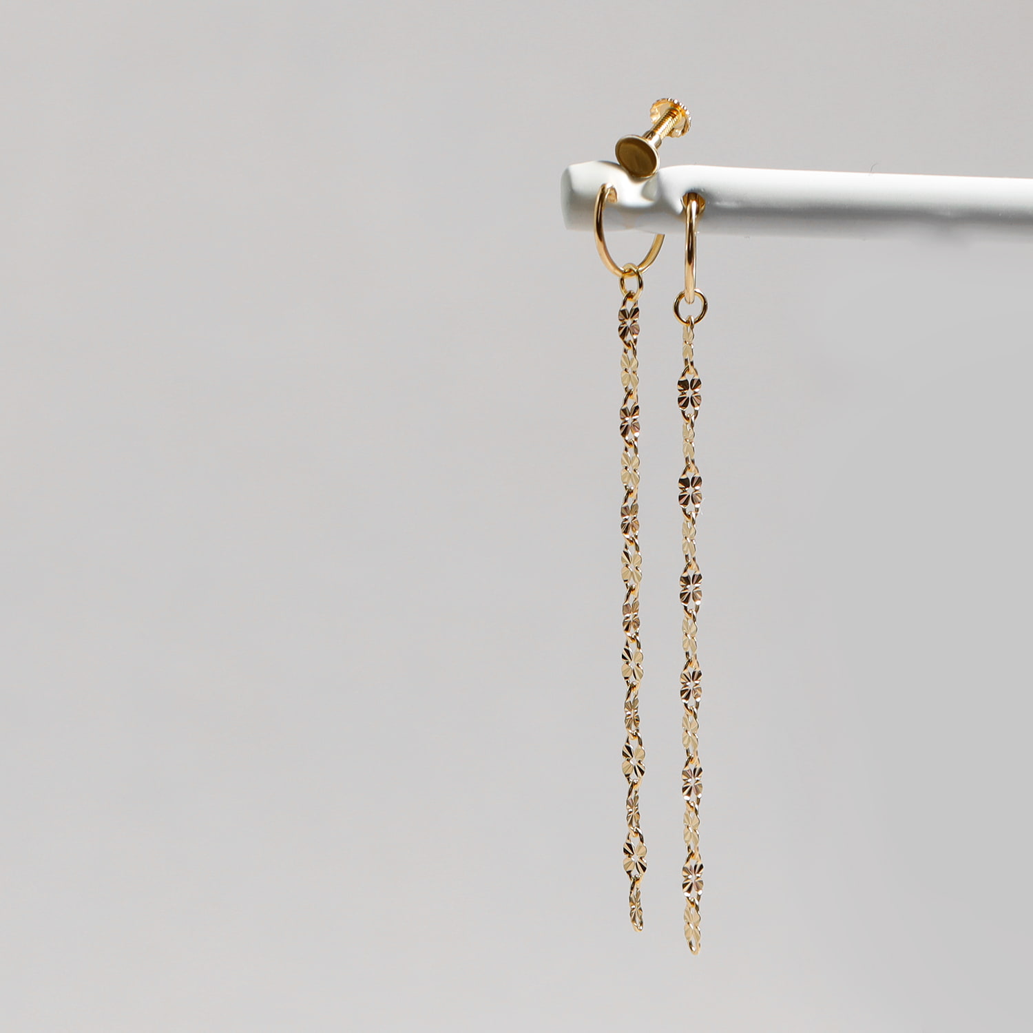 チェーンチャーム イヤリング /a0376mteg ジュエリー専門店