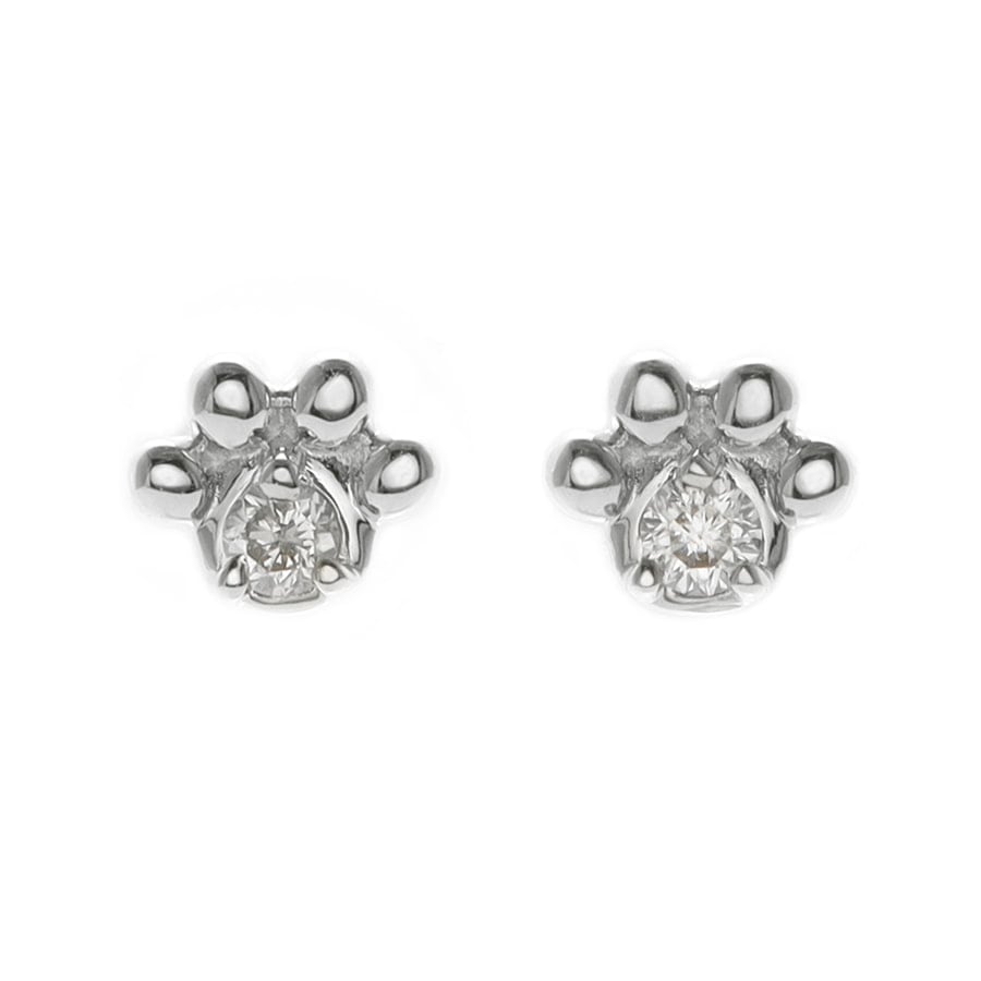 ニクキュウ ダイヤモンド ピアス /b0400da ジュエリー専門店