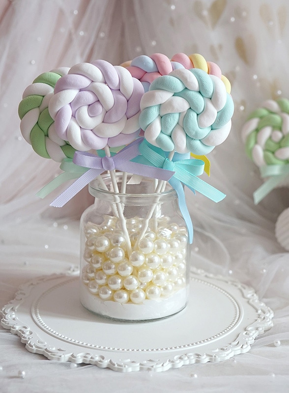 【H以外は取り寄せ】【ネコポス送料220円】うずまきロリポップ《かわいい撮影小物》【K018】