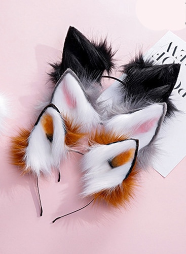 フォックスヘッドピース7タイプ《可愛いコスプレ小物》【Malymoon/マリームーン】【5041】