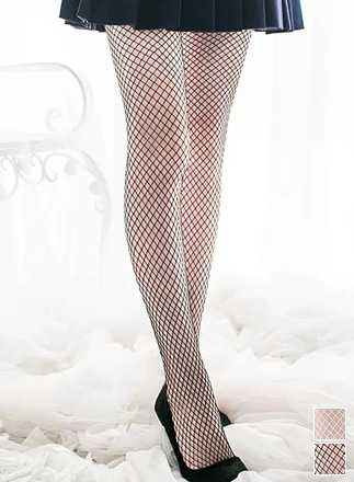 【ネコポス送料220円】【即日発送】網タイツ（網目小）≪靴下≫【leg008】