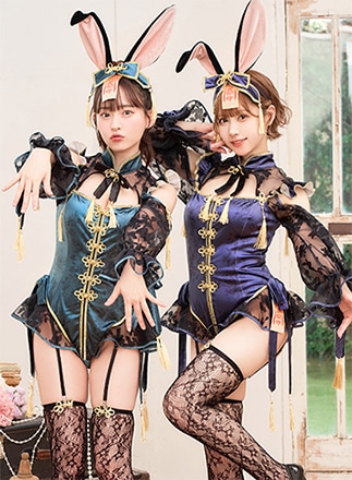 即日発送】マスキュリンバニースーツ《オリジナルコスプレ7点