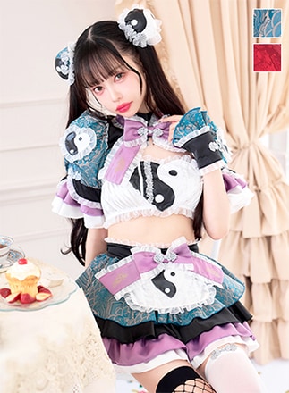 Malymoon/マリームーン　ジューシードリンクメイド 即日発送】ジューシードリンクメイド《ハロウィンコスプレ5点