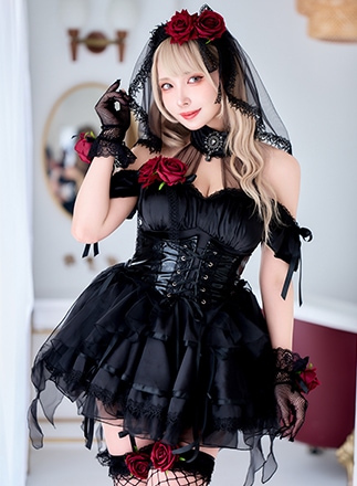 Marymoon マリームーン マリッジジュエルバニーヴェールドレス花嫁コスプレ ブライダル・花嫁(bride) | Malymoon(マリームーン)オフィシャル