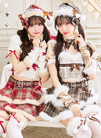 予約-10月25日頃より順次発送予定】ガーリーチェックパンク