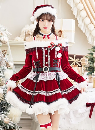 Malymoon マリームーン ガーリーチェックパンククラッシュメイド コスプレ 予約-10月25日頃より順次発送予定】ガーリーチェックパンク