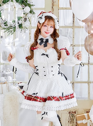 Malymoon オーロラ白くまサンタ コスプレ 予約-11月中旬頃より順次発送予定】オーロラ白くまサンタ