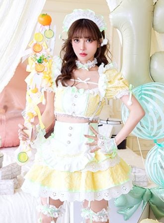 即日発送】ふわふわメレンゲリボンキャットサンタ《クリスマスコスプレ