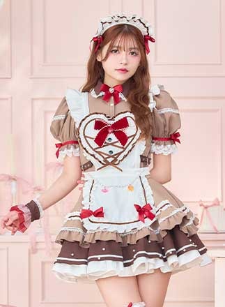 即日発送】フリルチェックアラモードビキニ《レディース水着9点セット