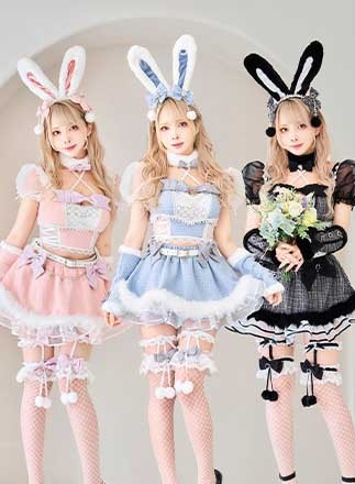 マリームーン ガーリーチェックパンククラッシュメイド オリジナルコスプレ 即日発送】ガーリーチェックパンククラッシュメイド《オリジナル