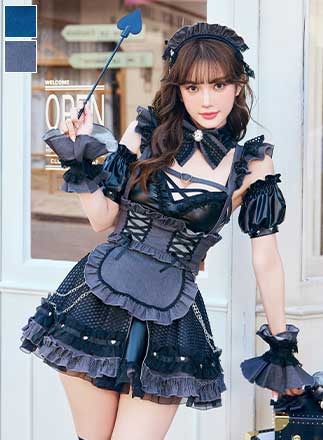 即日発送】マリアージュレースバニードレス《オリジナルコスプレ9点