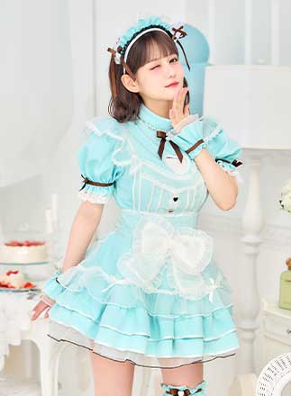 即日発送】【札幌コレクション着用】【Mumei着用】ロココフィーユ