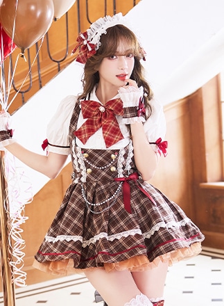 即日発送】【中村里砂着用】ミルクパールストロベリーハートメイド