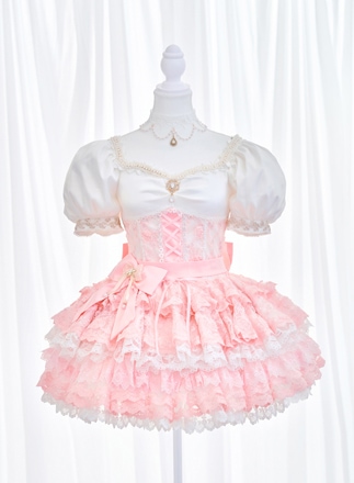 【2～5営業日で発送】【セレモニーコスチューム】ロイヤルピンクプリンセスコスチューム【Malymoon/マリームーン】【CC26008】 