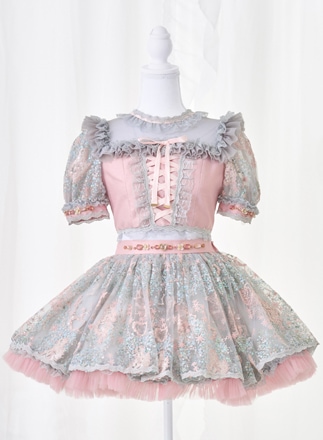 【2～5営業日で発送】【セレモニーコスチューム】ローズグレードール【Malymoon/マリームーン】【CC26023】