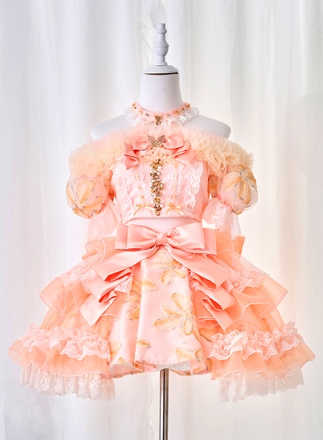 【2～5営業日で発送】【セレモニーコスチューム】コーラルフラワープリンセス【Malymoon/マリームーン】【CC26025】