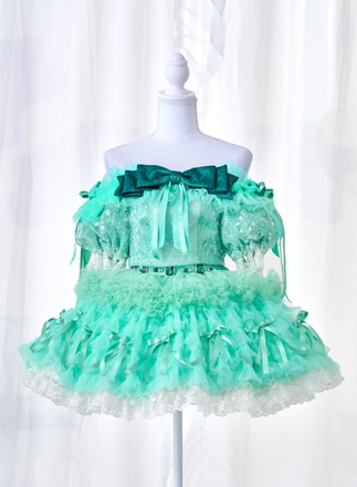 【2～5営業日で発送】【セレモニーコスチューム】グリーンジュエルドール【Malymoon/マリームーン】【CC26033】