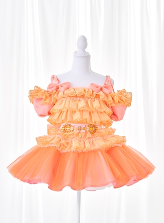 【2～5営業日で発送】【セレモニーコスチューム】シトラスオレンジドール【Malymoon/マリームーン】【CC26036】