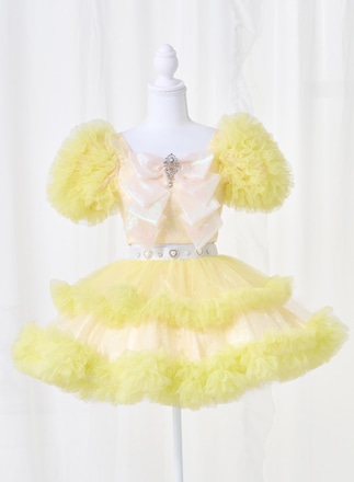【2～5営業日で発送】【セレモニーコスチューム】レモンフェアリープリンセス【Malymoon/マリームーン】【CC26037】