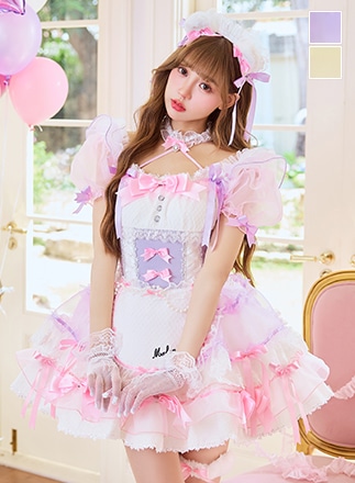 【即日発送】ユニコーンチュチュテディメイド《ハロウィンコスプレ9点セット》【Malymoon/マリームーン】【CS26102】