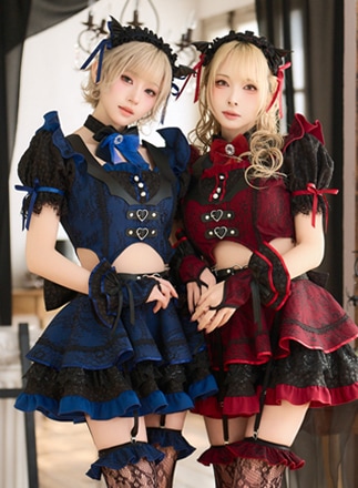 Malymoon フルーティーガーデンメイド ブルー ブルー | Malymoon(マリームーン)オフィシャルウェブストア
