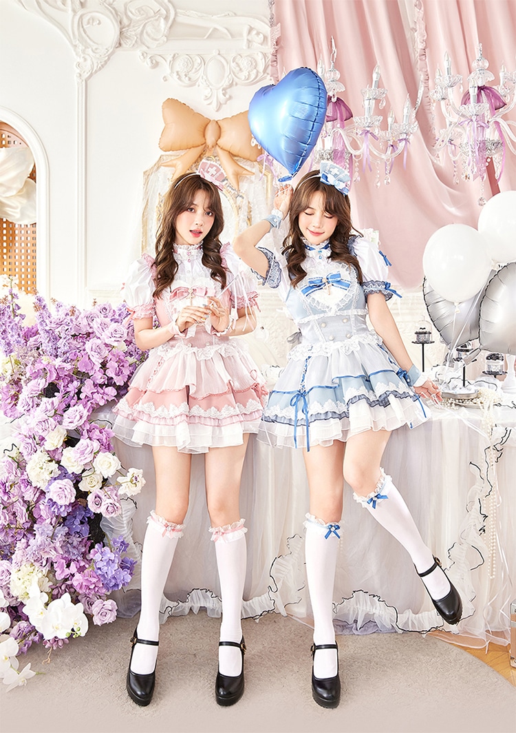 【予約-9月下旬頃より順次発送予定】パルフェレースドリーミーナース《ハロウィンコスプレ10点セット》【Malymoon/マリームーン】【CS25039】