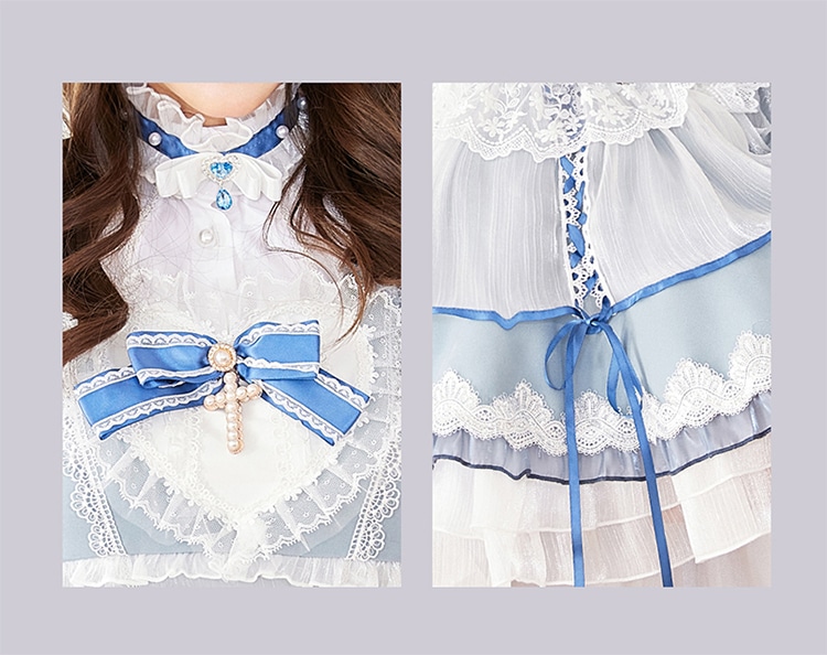 【予約-9月下旬頃より順次発送予定】パルフェレースドリーミーナース《ハロウィンコスプレ10点セット》【Malymoon/マリームーン】【CS25039】