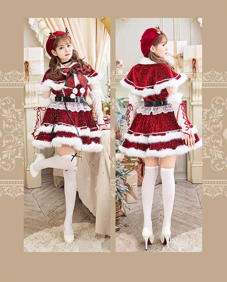 即日発送】【佐藤ノア着用】ルージュベルベットビジュートナカイ