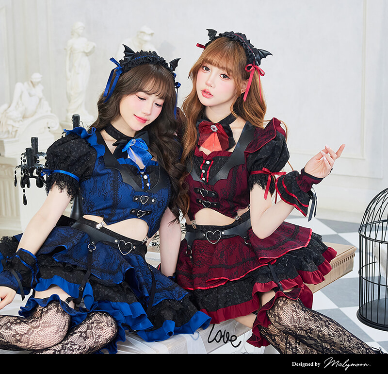 即日発送】ディープラブサキュバスメイド《ハロウィンコスプレ10点