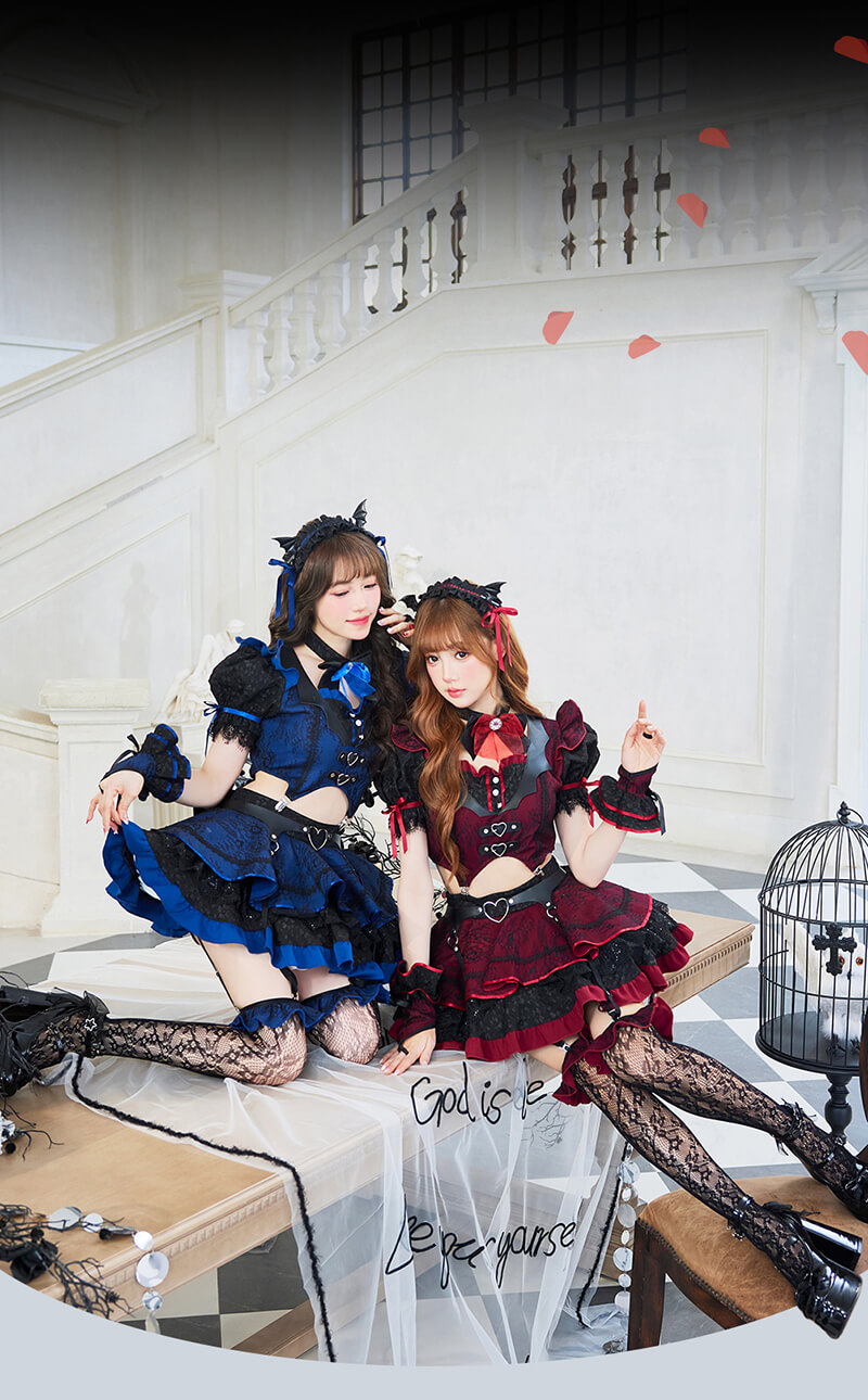即日発送】ディープラブサキュバスメイド《ハロウィンコスプレ10点